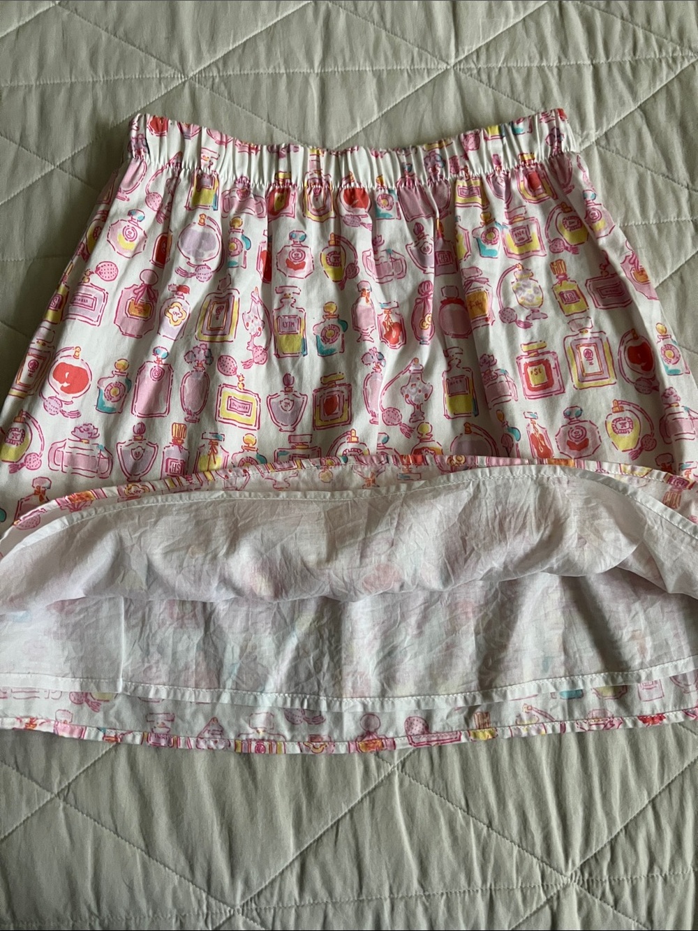 Lilly Pulitzer Briar Skirt Resort White Spritz! Medium 100% cotton - Picture 8 of 16